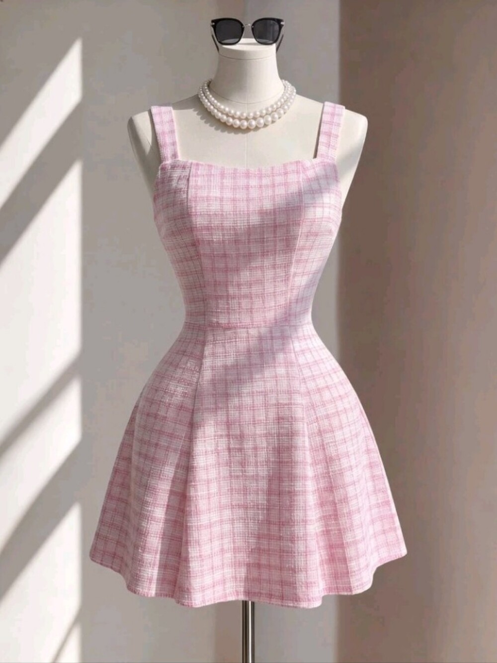 Autumn/Winter Holiday Vacation Elegant Romantic Minimalist Pearl Trim Long - Picture 3 of 7